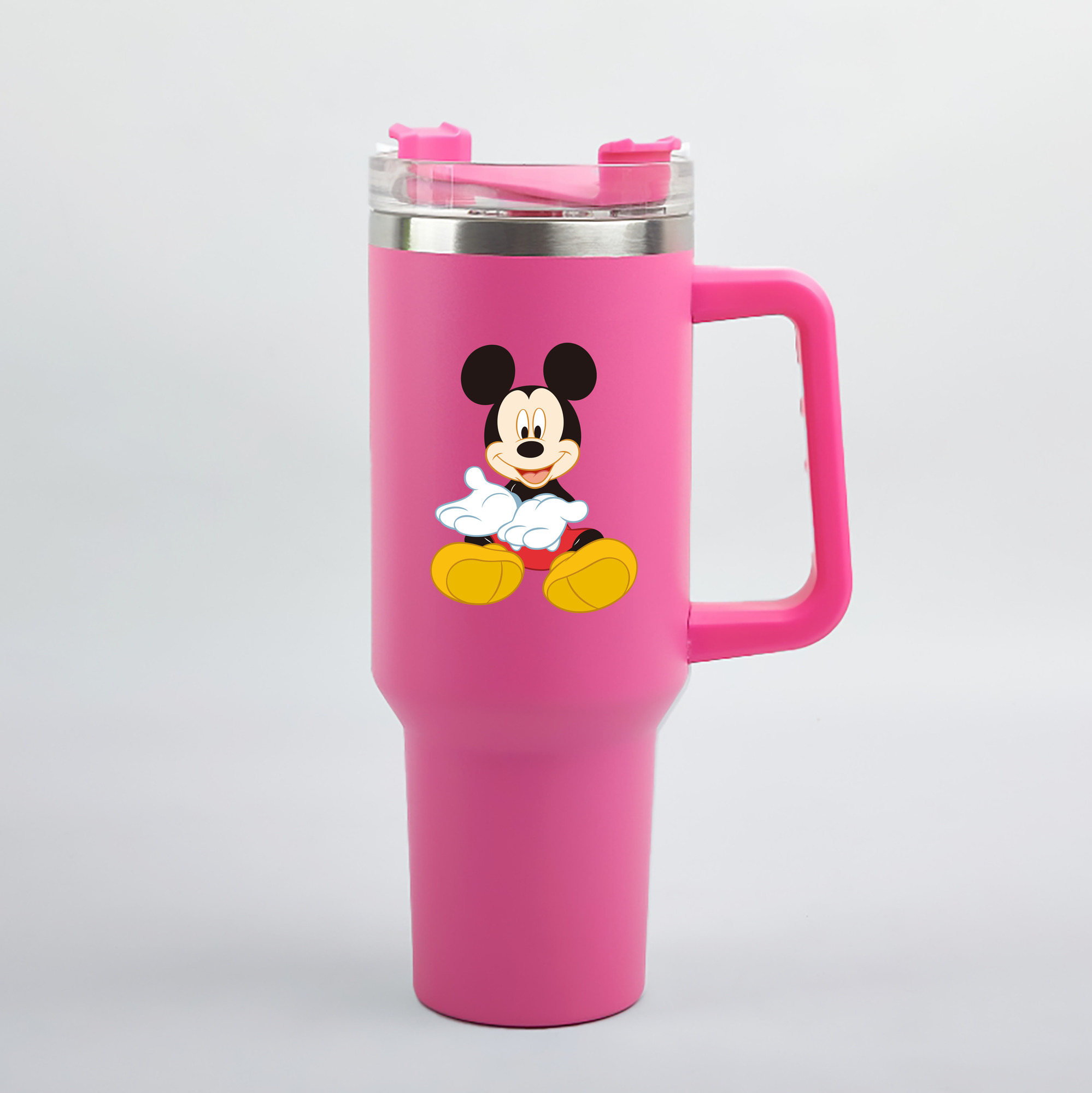 （画像用） ミッキーマウス Mickey Mouse 1200mL車用タンブラー（カラープリント）